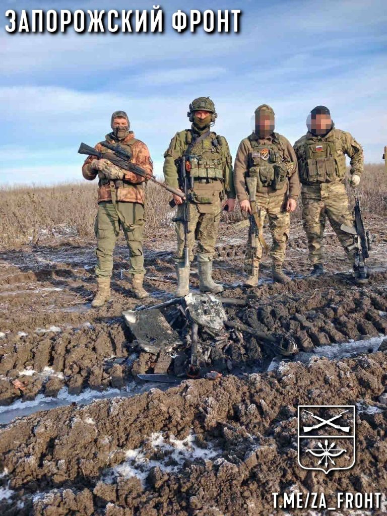 Сбит очередной дрон-бомбардировщик "баба яга"