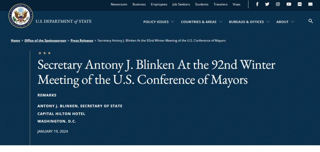 Блинкен заверил, что деньги на поддержку Украины не покинут США