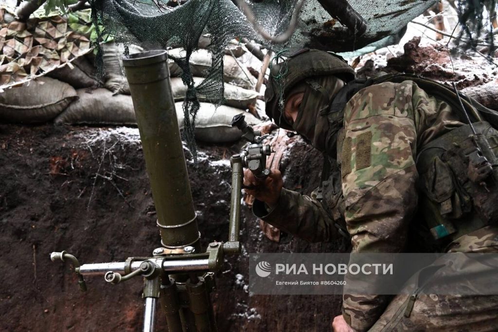 Боевая работа бойцов 200-й отдельной мотострелковой бригады Северного флота на северном фланге Артемовска (Бахмута)