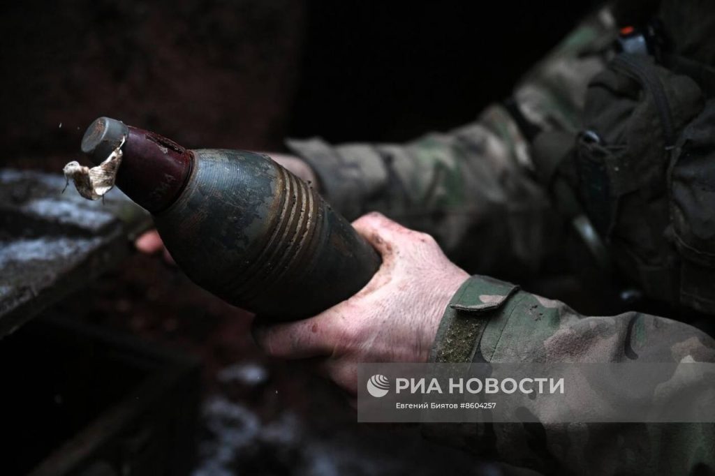 Боевая работа бойцов 200-й отдельной мотострелковой бригады Северного флота на северном фланге Артемовска (Бахмута)