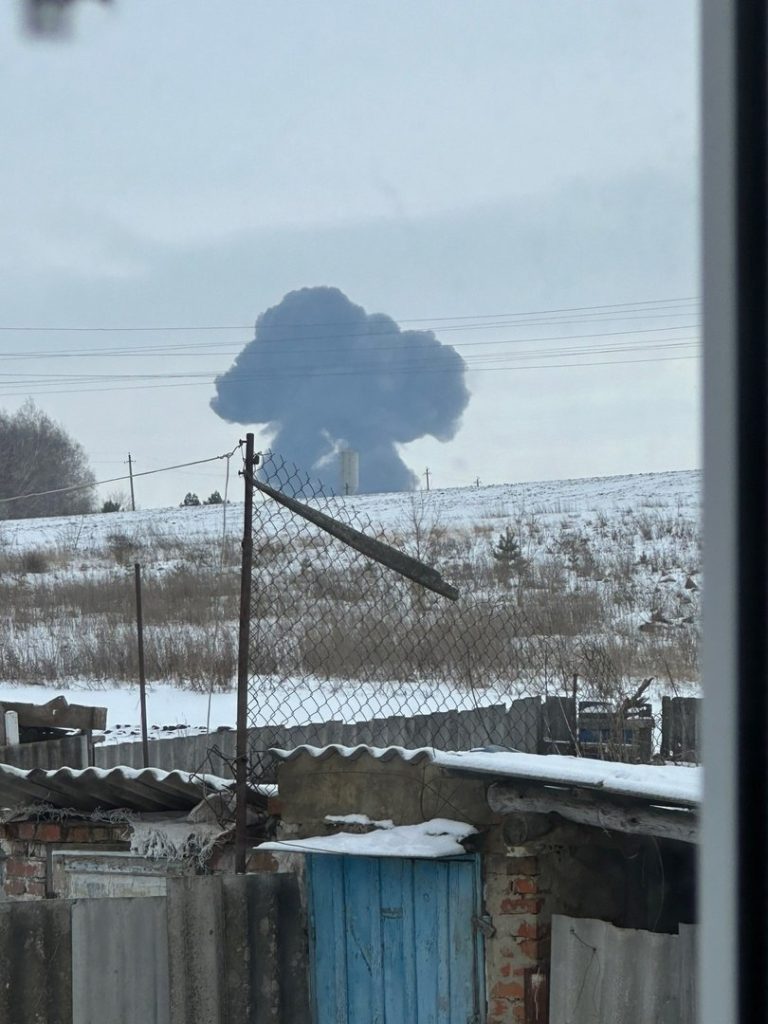 Украина потребует международного расследования по поводу крушения Ил-76 в Белгородской области