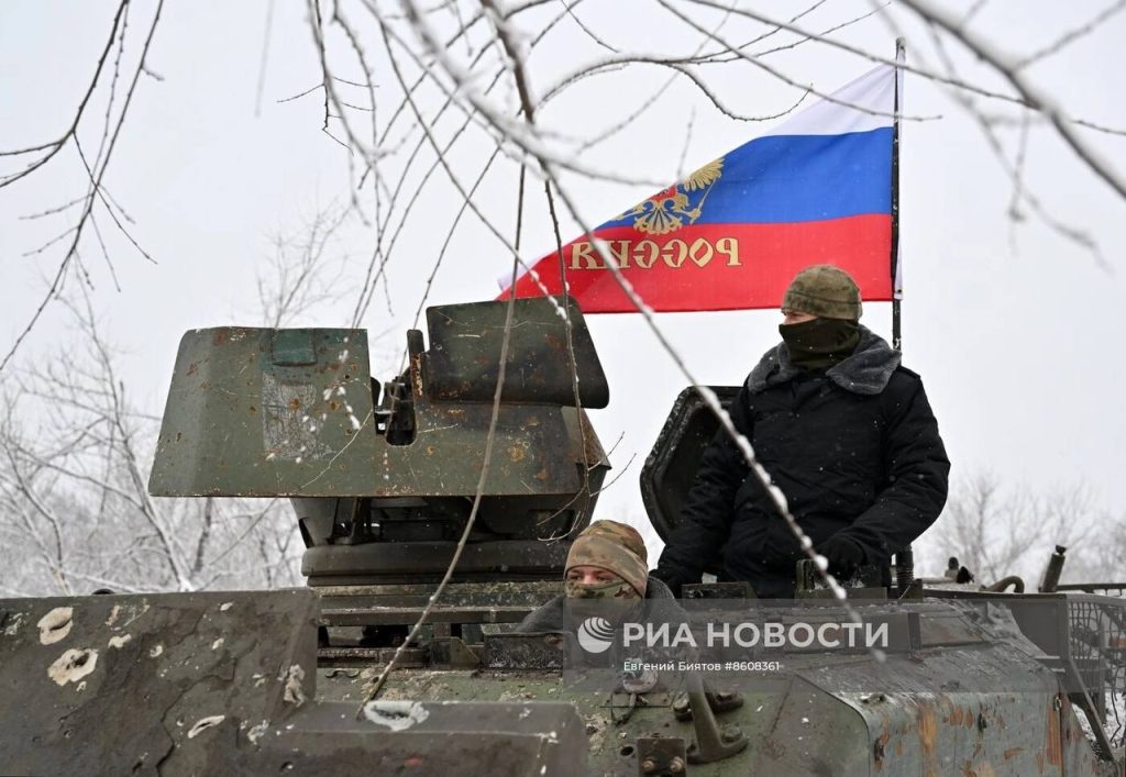 Трофейный БТР YPR-765 ВСУ, захваченный бойцами 200-й мотострелковой бригады Северного флота на Бахмутском направлении
