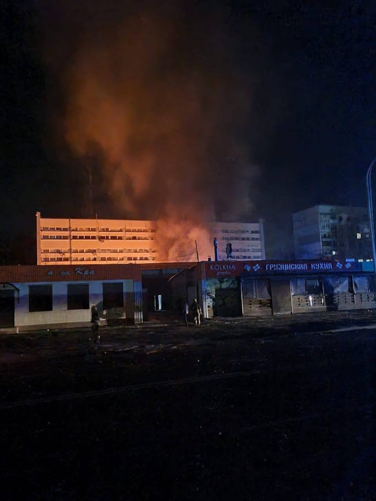 Ночью был налет дронов-камикадзе "Герань" по различным объектам на территории Украины