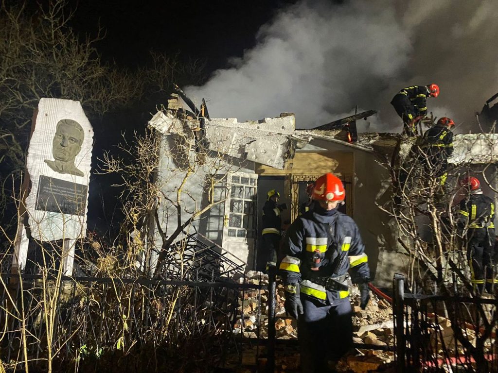 Музей украинского националиста Романа Шухевича уничтожен во Львове из-за взрывов