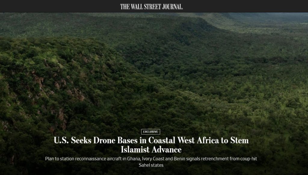 США продолжают лезть в Африку