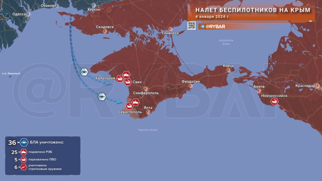 Очередной налет беспилотников на Крым: чего ожидать дальше