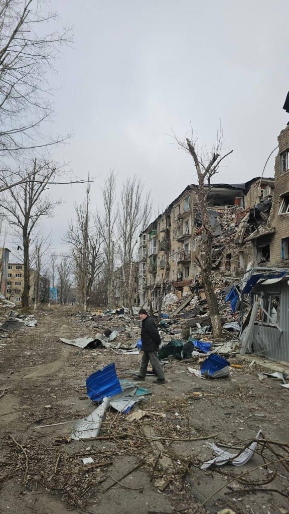 Авдеевка. Январь 2024. Бои идут на окраинах города.