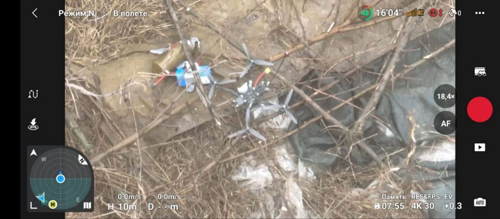 Еще парочку fpvишек противника потерпели крушение