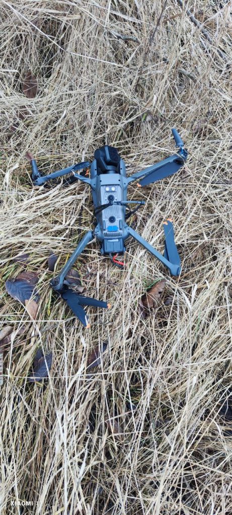 Еще одно средство разведки противника залетело в район, где запрещены полеты