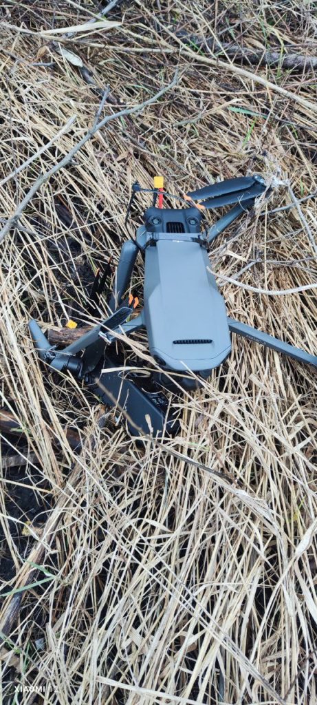 Еще одно средство разведки противника залетело в район, где запрещены полеты