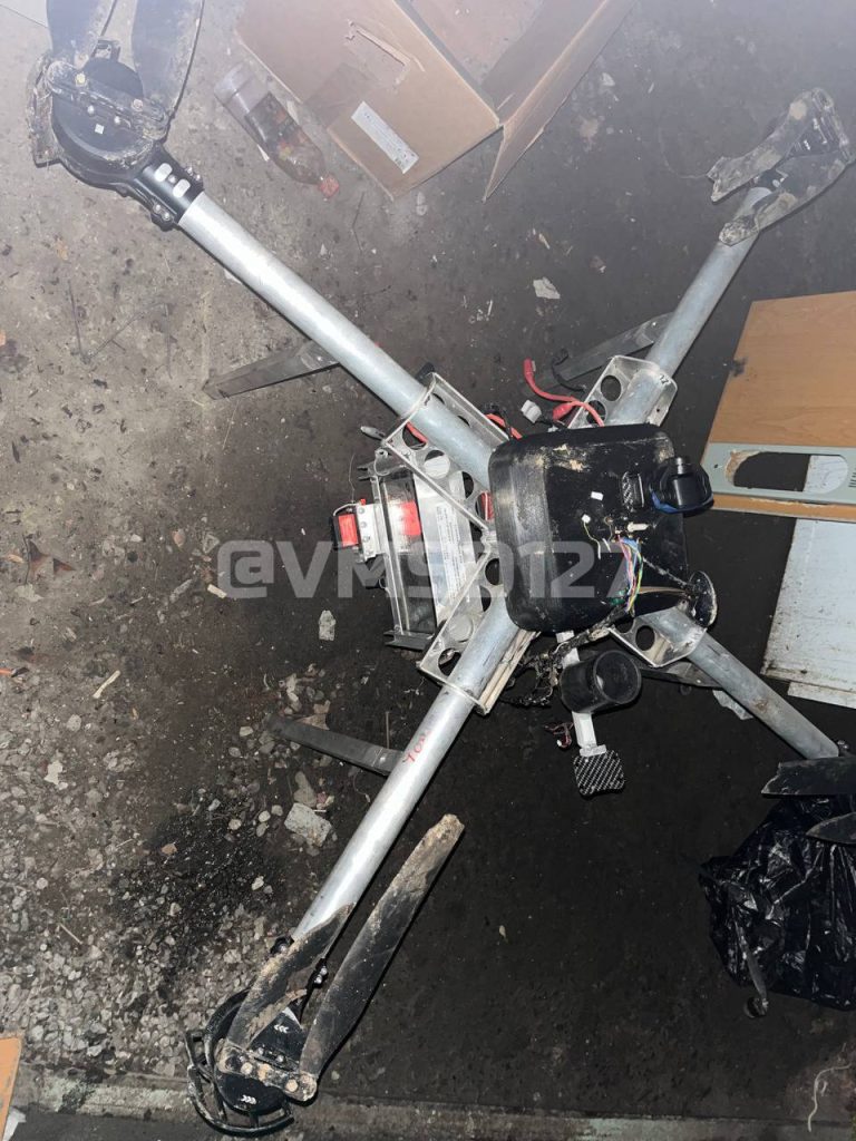 Очередная сбитая «Баба-Яга» воинами 114 мотострелкового полка 127 мотострелковой дивизии