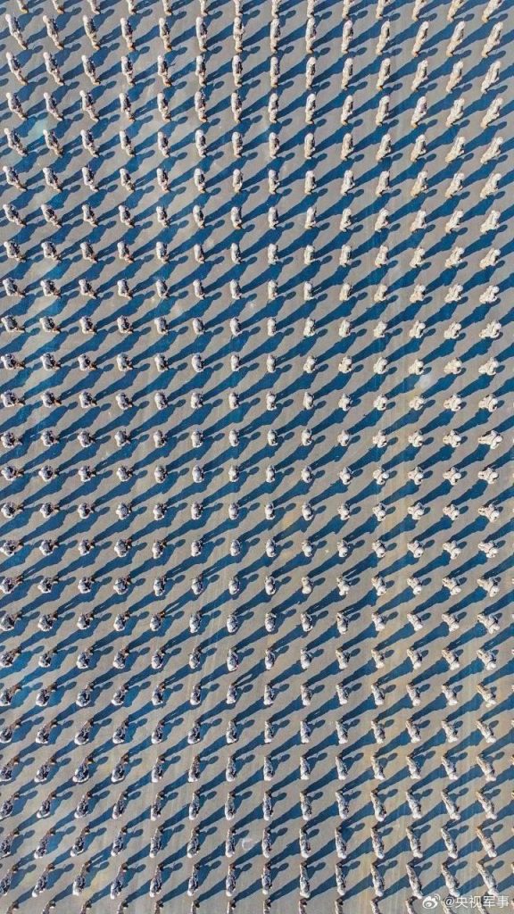 Фотографии, опубликованные китайской армией