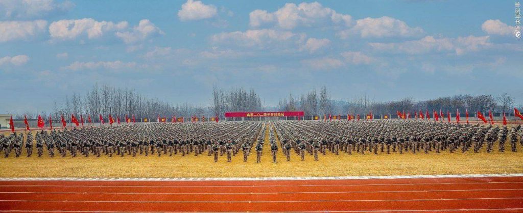 Фотографии, опубликованные китайской армией