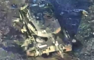 Leopard 2A4 - уничтожен