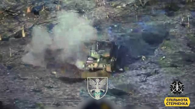 Leopard 2A4 - уничтожен