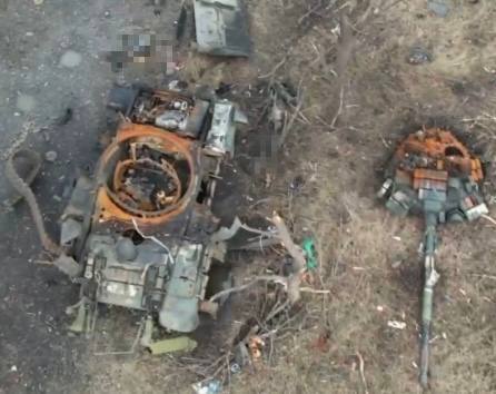 Т-64БВ - уничтожен