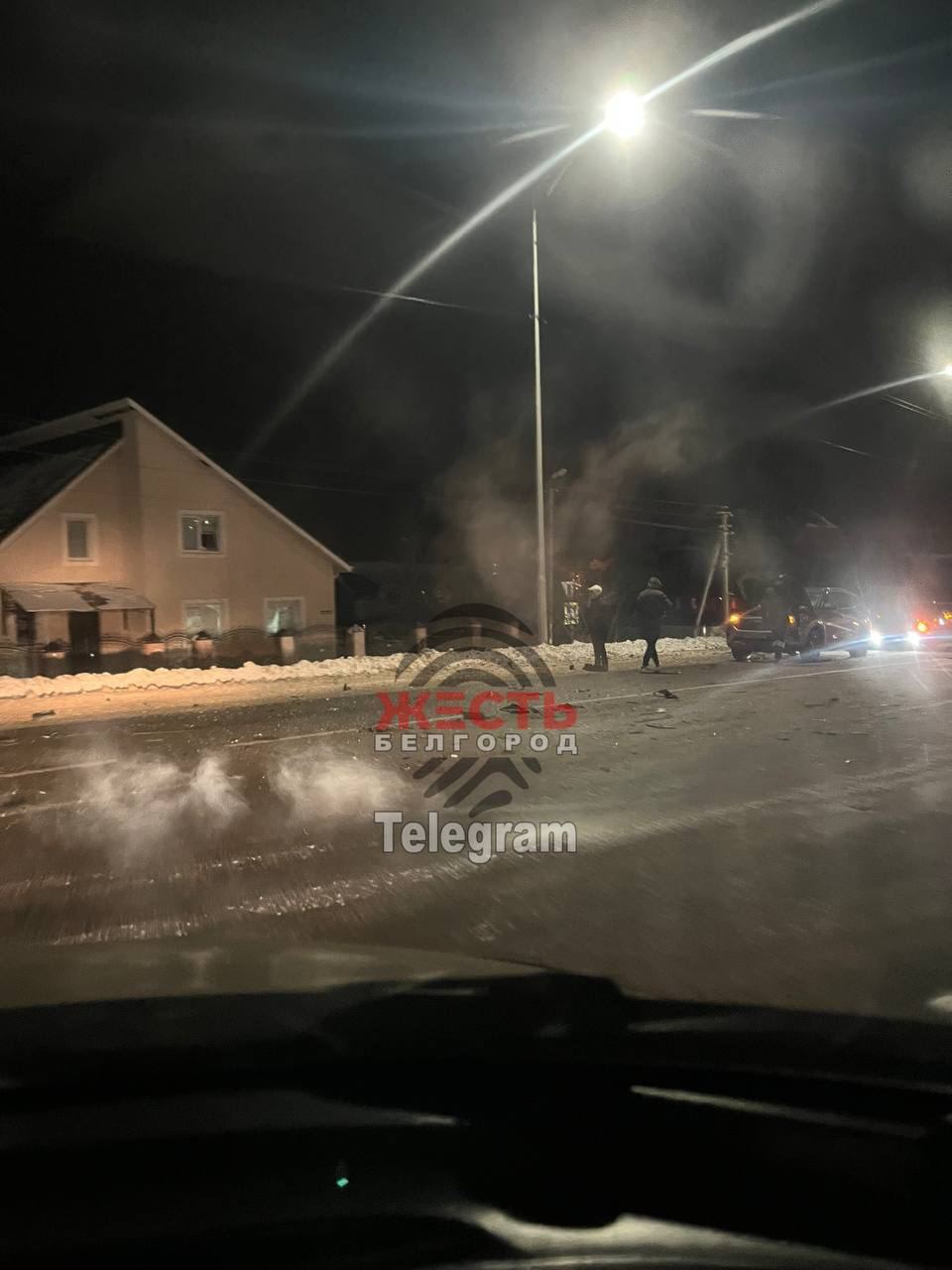 Последствия обстрела Белгорода украинскими боевиками