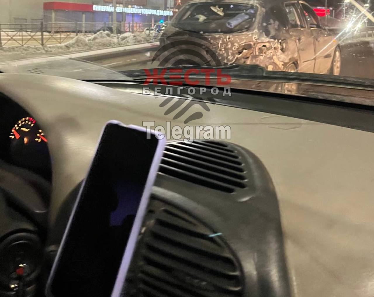 Последствия обстрела Белгорода украинскими боевиками