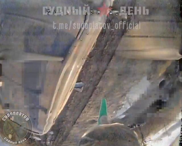 Внедорожник - поражен