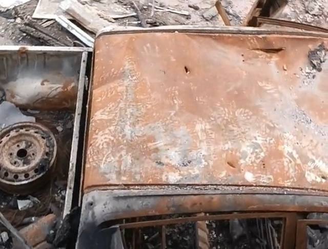 Пикап - уничтожен