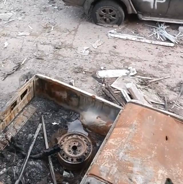 Пикап - уничтожен