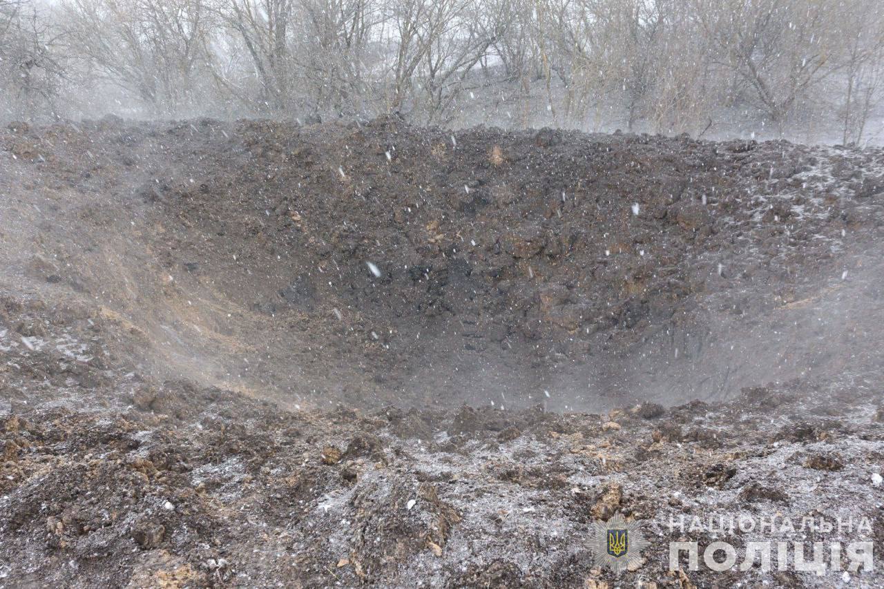 Украинская полиция публикует кадры ликвидации, как утверждается, боевой части российской сверхзвуковой крылатой ракеты Х-32, которая потерпела крушение