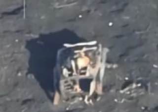 БМП-1 - уничтожена. Южнее с. Новопрокоповка в Запорожской области