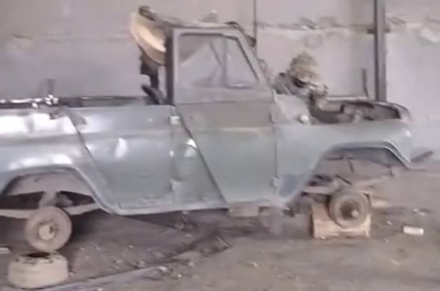 УАЗ-469 - уничтожен