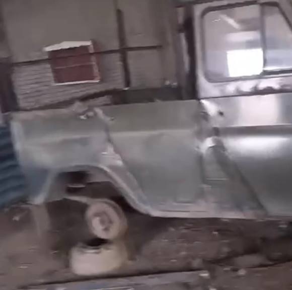 УАЗ-469 - уничтожен