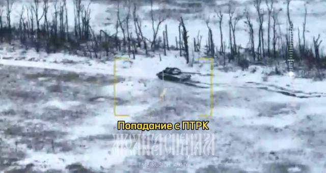 Т-64БВ - уничтожен. Донецкая область