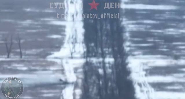 Т-64БВ - уничтожен. Донецкая область