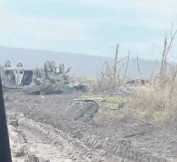 БМП-1 - уничтожена. Запорожская область