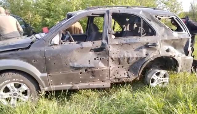 Внедорожник Г/н №MR.COP - поврежден