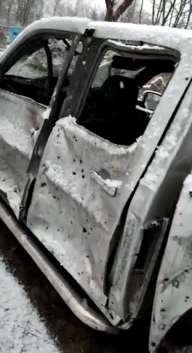 Пикап Г/н №CJ07 VGZ - поврежден