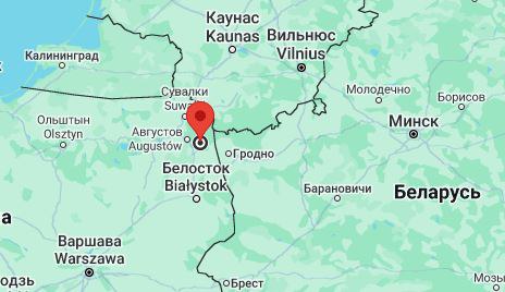 Переброска батальона американских БТР Stryker замечена в 30 км от Гродно