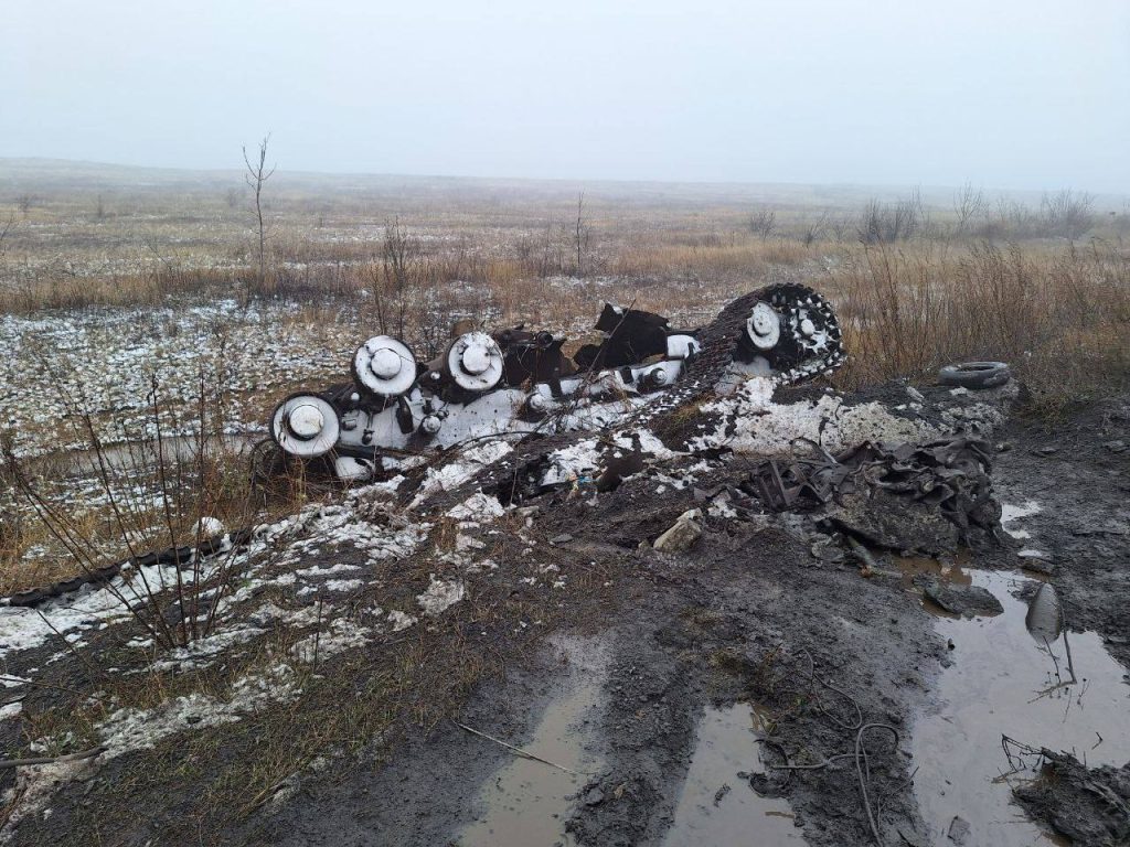 Т-64БВ - уничтожен