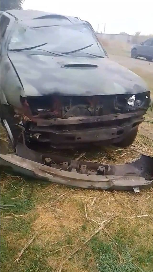 Внедорожник Г/н №ET500FP - поврежден