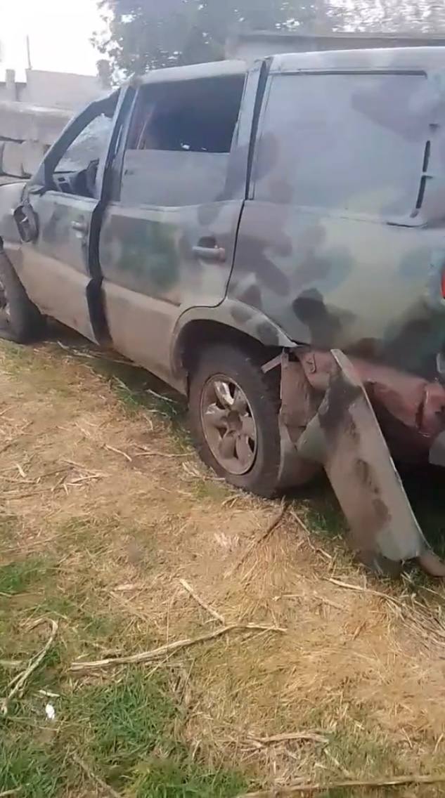 Внедорожник Г/н №ET500FP - поврежден