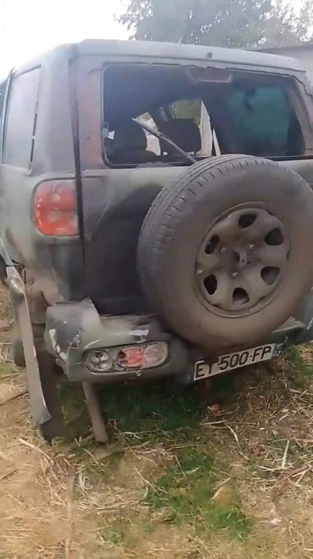 Внедорожник Г/н №ET500FP - поврежден