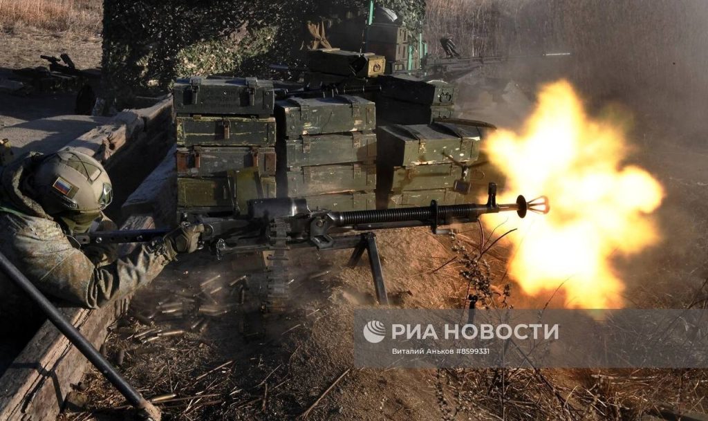 Боевая подготовка бойцов морской пехоты Тихоокеанского флота на одном из полигонов в Приморском крае