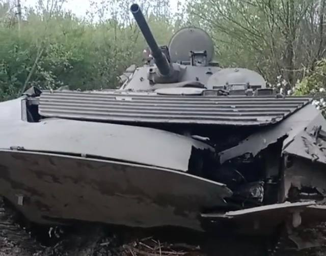 БМП-1 - уничтожена. Лето 2023