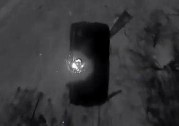 УАЗ-452 - уничтожен. В Донецкой области