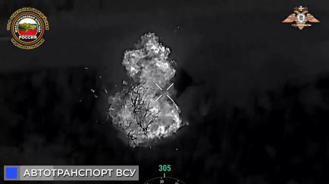 УАЗ-452 - уничтожен. В Донецкой области