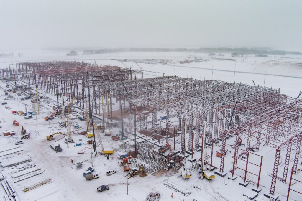 Ход строительства крупнейшего российско-китайского проекта в стране
