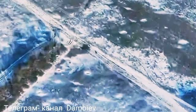 M113 - уничтожен. Северо-западнее села Новодонецкое в Донецкой области