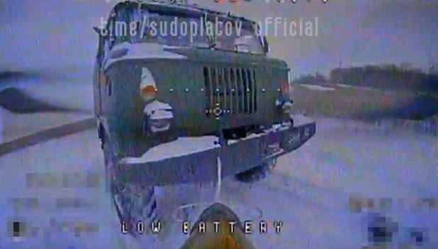 ГАЗ-66 - поражен