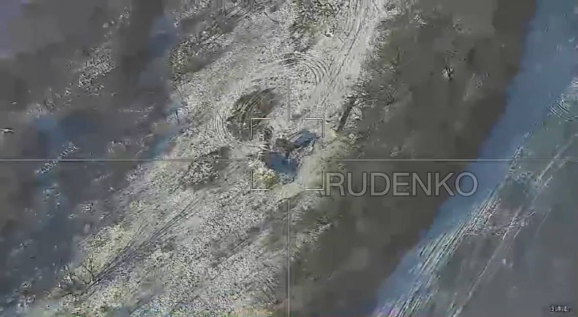 2А18 Лягушка - поражена