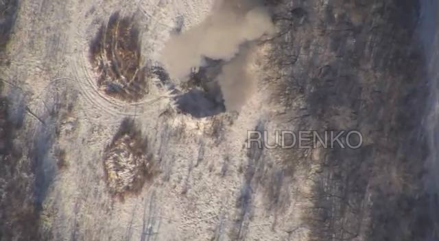 2А18 Лягушка - поражена