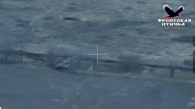 Т-72Б - уничтожен. У с. Вербовое Запорожской области