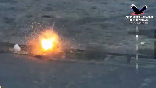 Т-72Б - уничтожен. У с. Вербовое Запорожской области